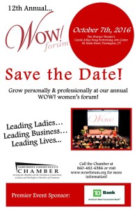 2016 WOW Forum - flyer - Save the Date -October 7 2016