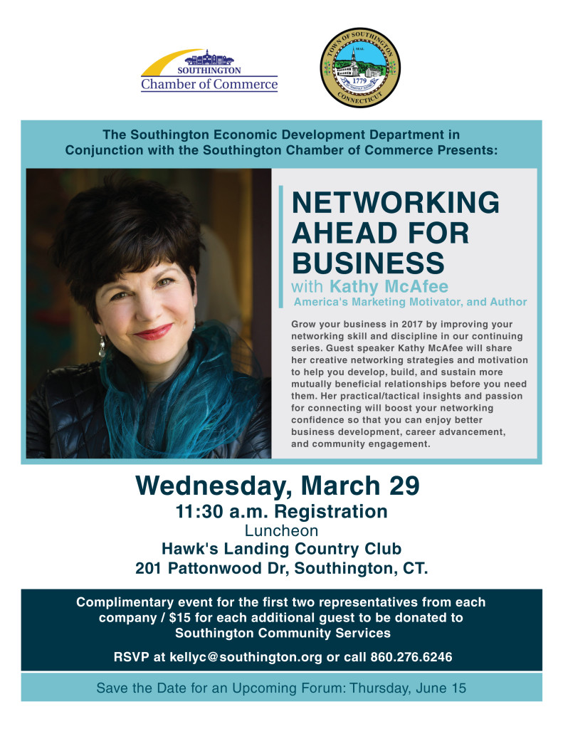 P1-V1-E2- Networking Ahead for Business - Flyer